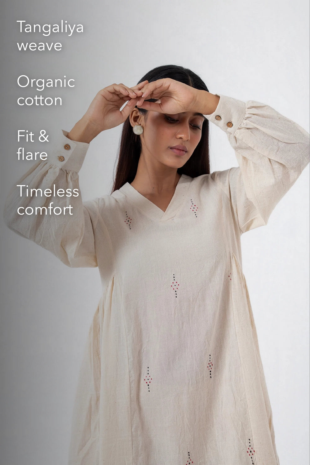 Tangaliya Flower Timeless Dress