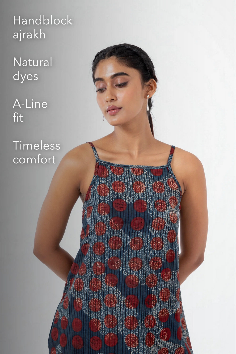 Block printed Allover Indie dress