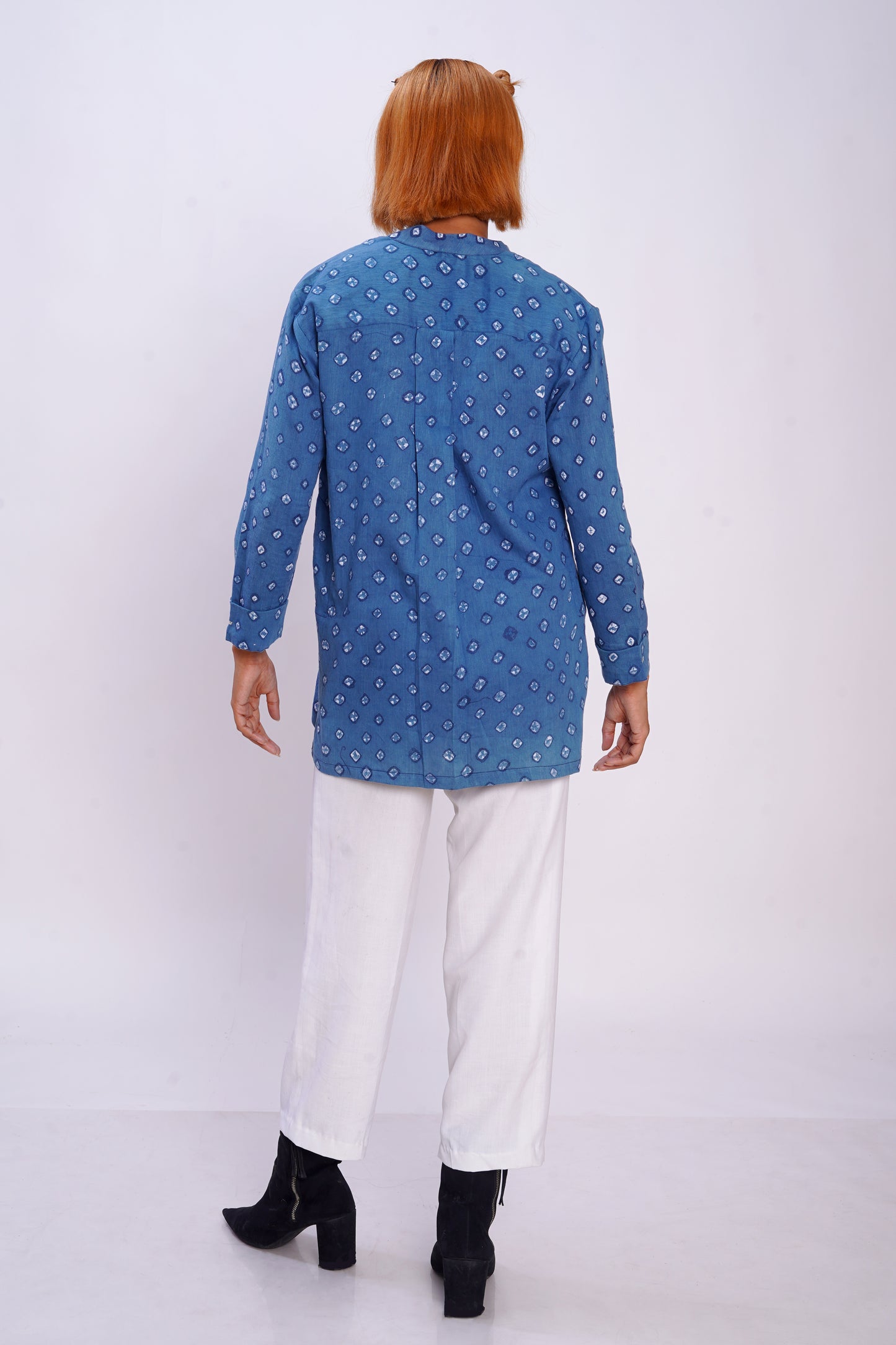Cotton Bandhani Starry Sky Forever Kurta