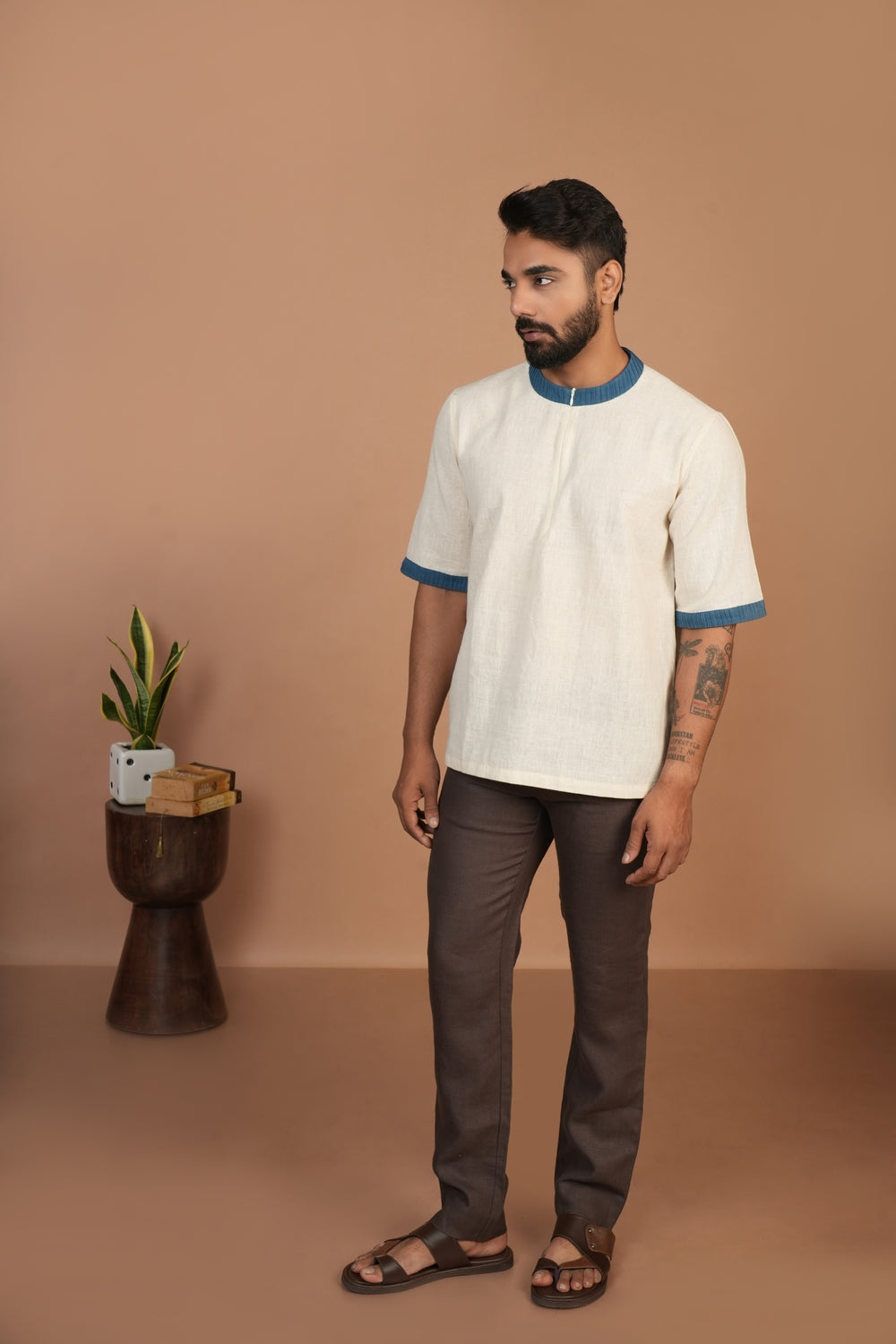 Indigo Kala Cotton Bunkar t-shirt