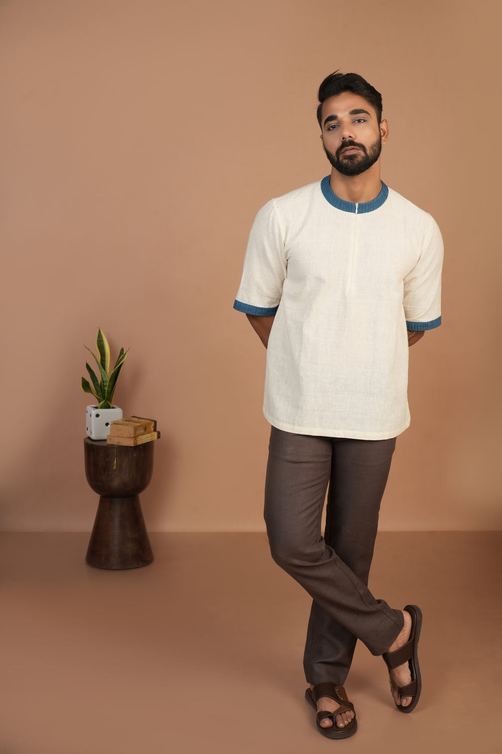 Indigo Kala Cotton Bunkar t-shirt