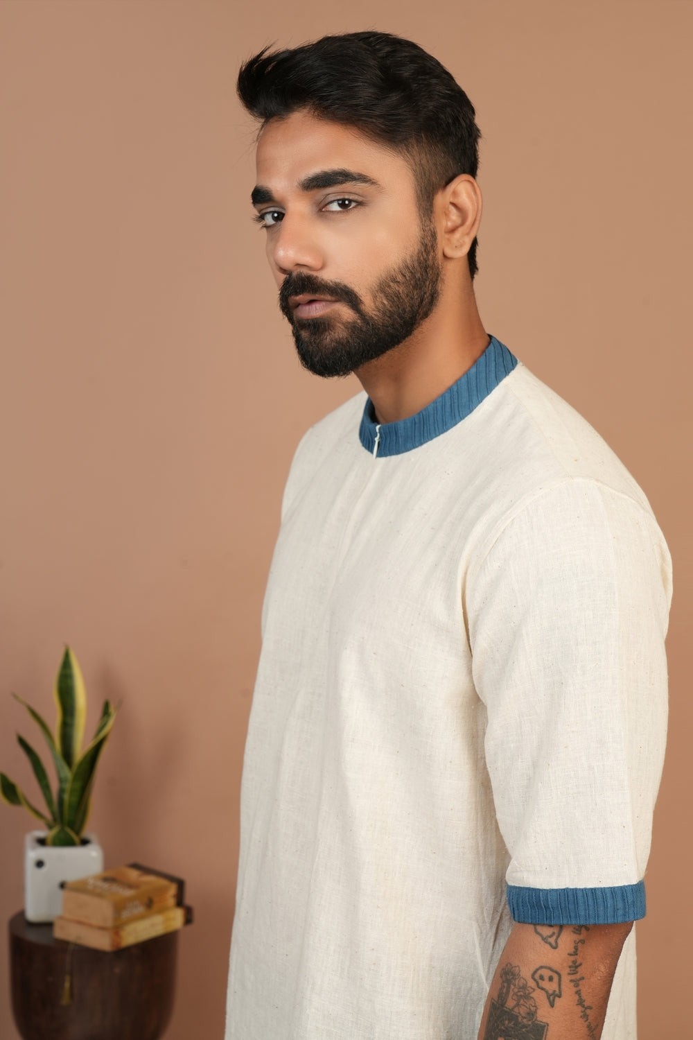 Indigo Kala Cotton Bunkar t-shirt