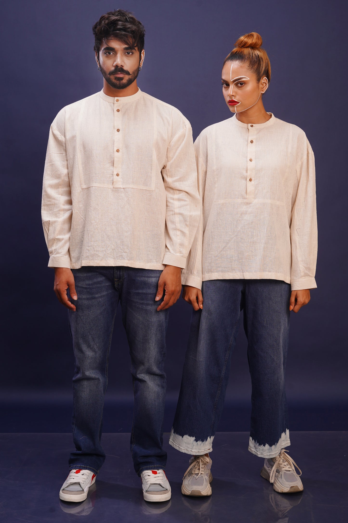 Handloom Kala Cotton Tote Shirt