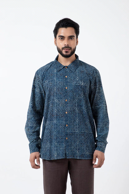 Block printed Silver lining Everywhere Shirt