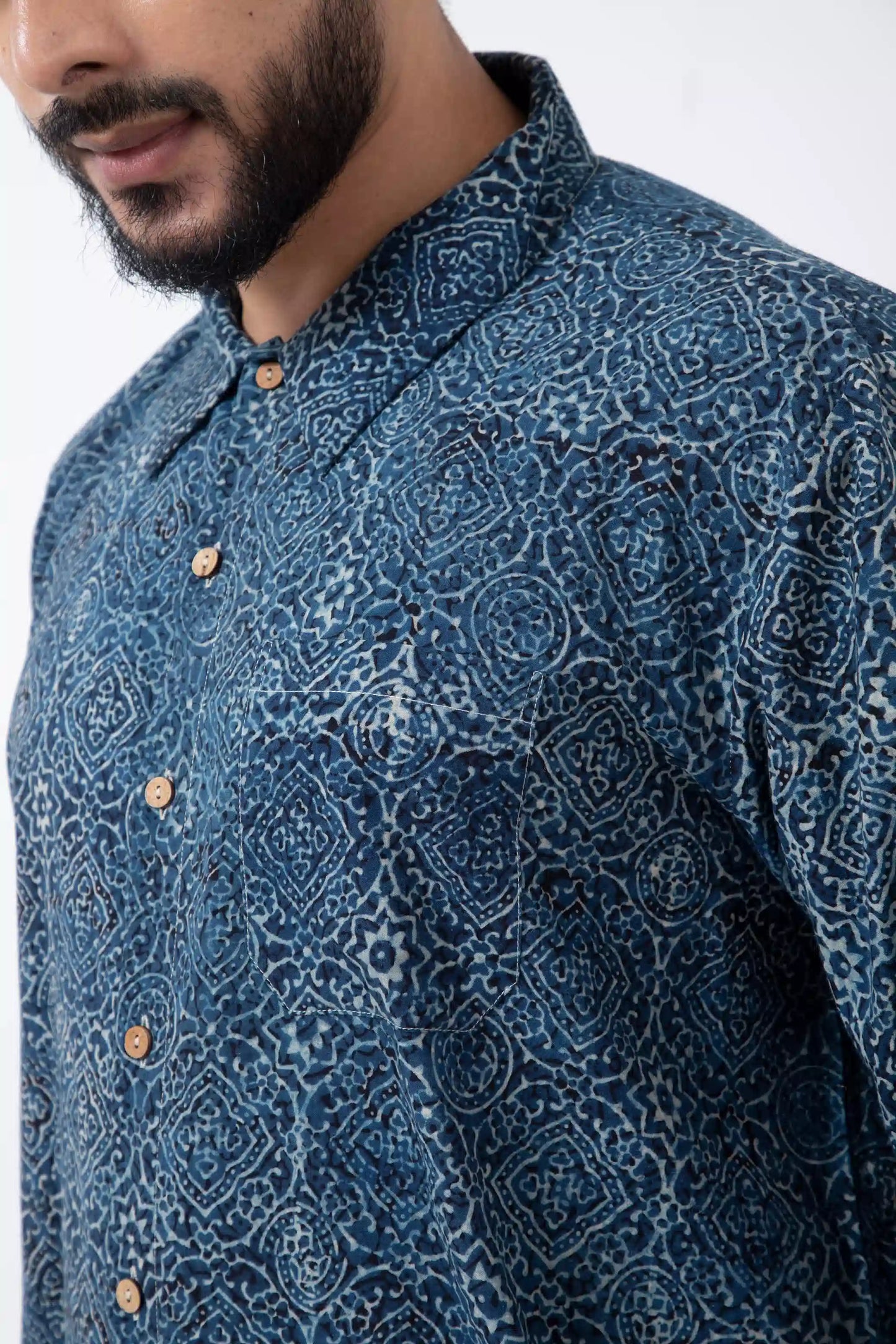 Block printed Silver lining Everywhere Shirt