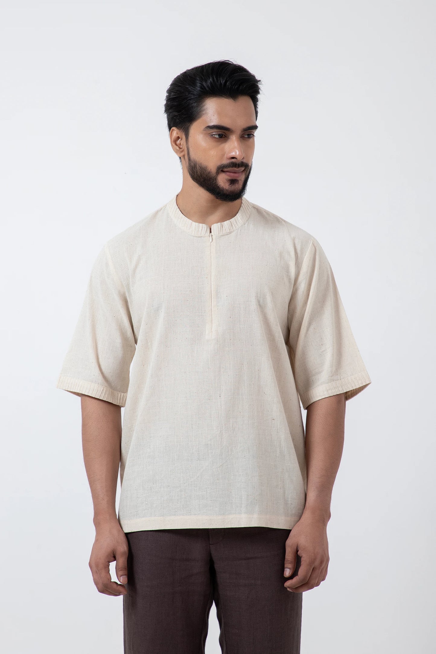 Kala Cotton Off-white Bunkar t-shirt