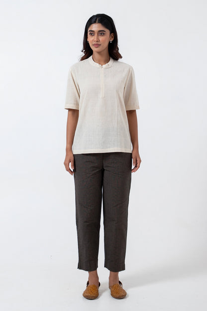 Kala Cotton Off-white Bunkar t-shirt