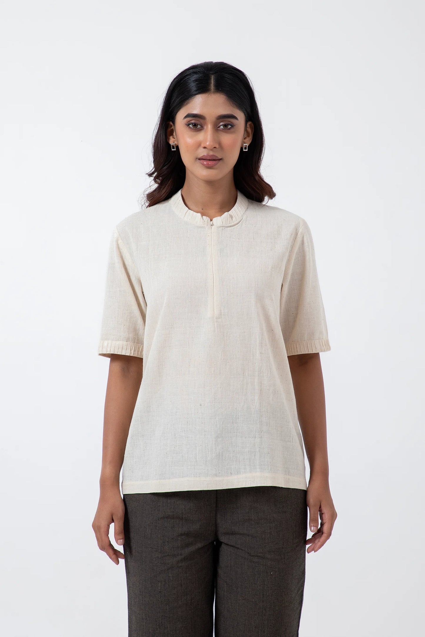 Kala Cotton Off-white Bunkar t-shirt