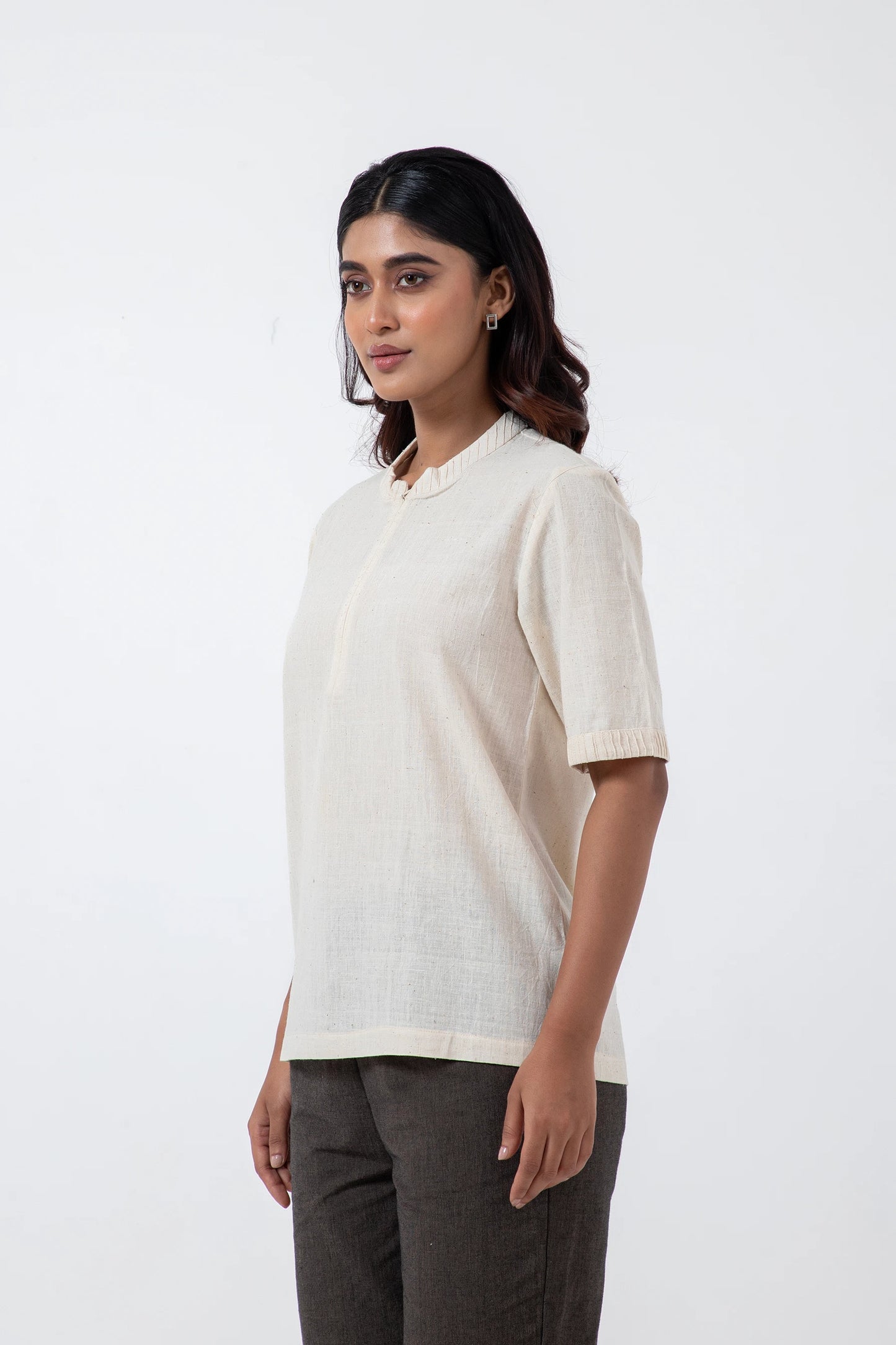 Kala Cotton Off-white Bunkar t-shirt