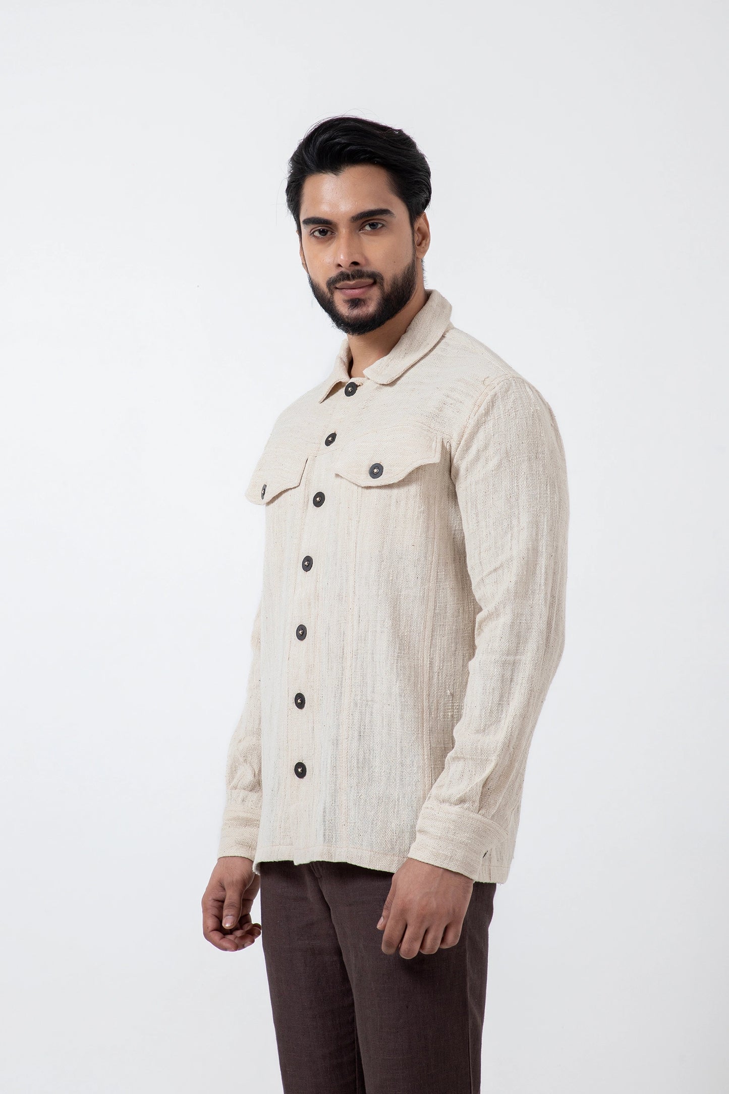 Kala Cotton Khadi Jacket