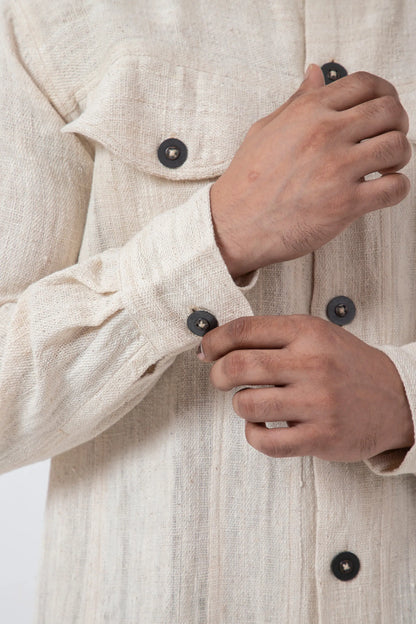 Kala Cotton Khadi Jacket