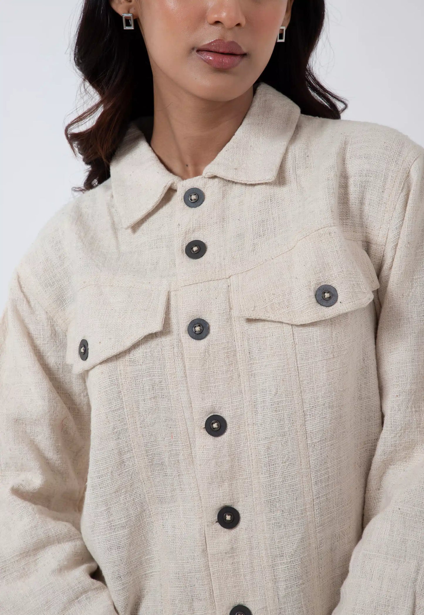 Kala Cotton Khadi Jacket