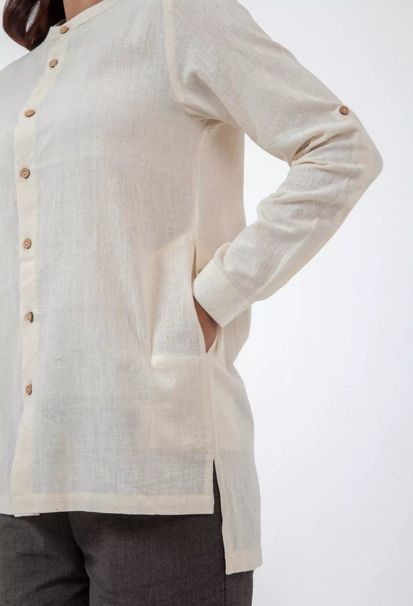 Kala Cotton Off-white Reliable shirt