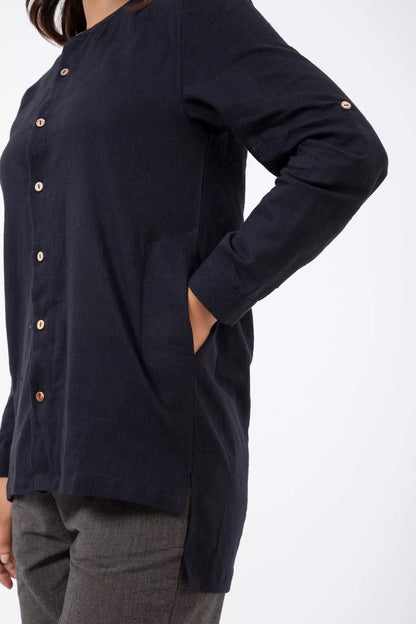 Kala Cotton Black Reliable shirt