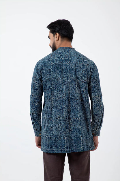 Block printed Silver lining Reliable shirt