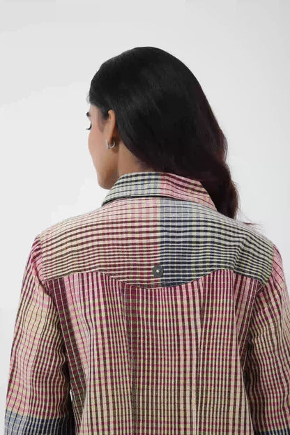 Kala Cotton Multicoloured checks Jacket