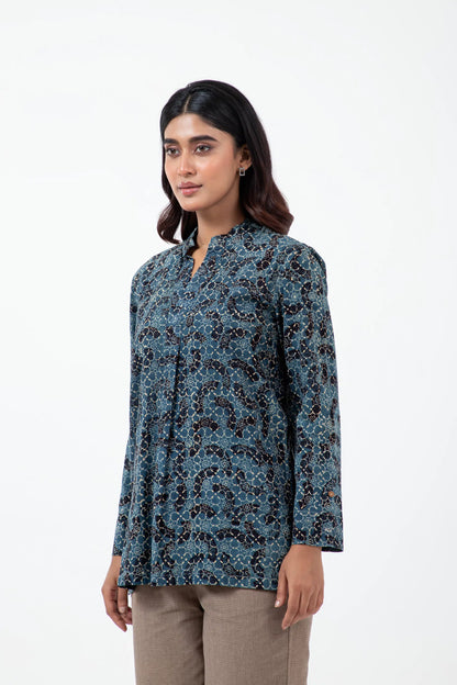 Block printed Brushstroked Forever Kurta