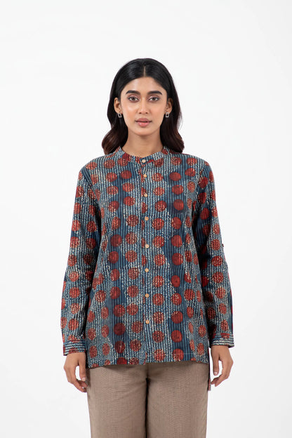 Block Printed Allover Reliable shirt