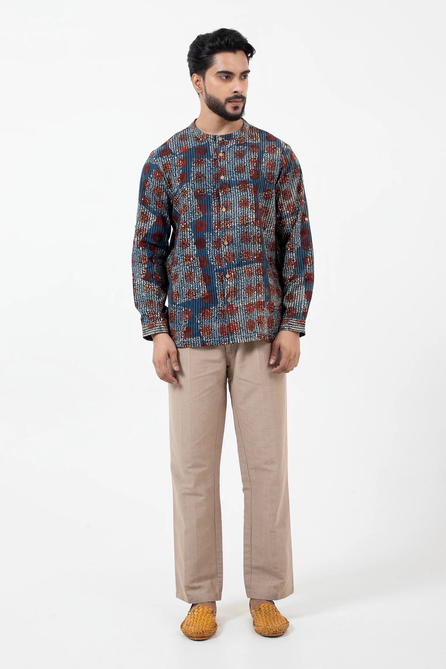 Block Printed Allover Reliable shirt