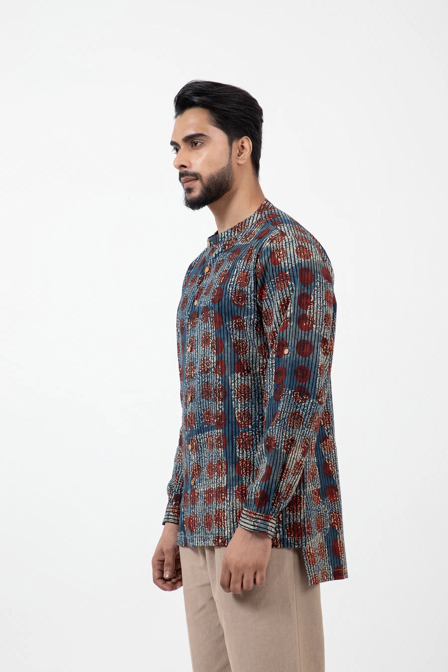 Block Printed Allover Reliable shirt