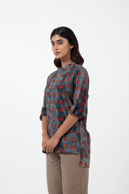 Block Printed Allover Reliable shirt