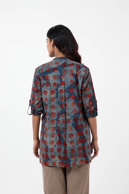 Block Printed Allover Reliable shirt