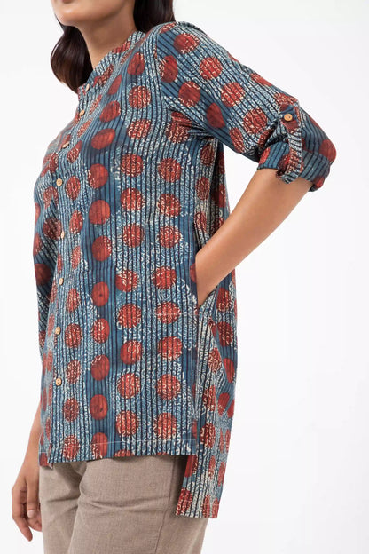 Block Printed Allover Reliable shirt