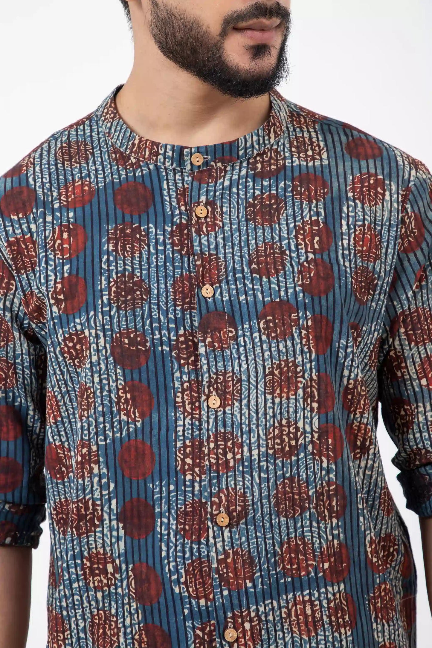 Block Printed Allover Reliable shirt