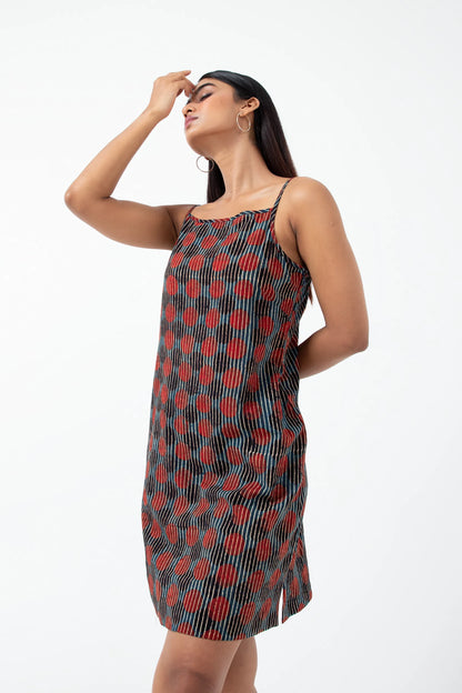 Block printed Sunset Summer Dress