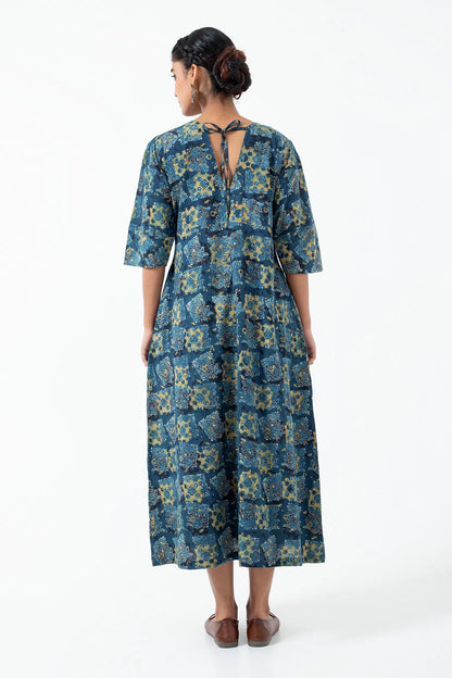 Block printed Atypical Seagreen Everyday Dress