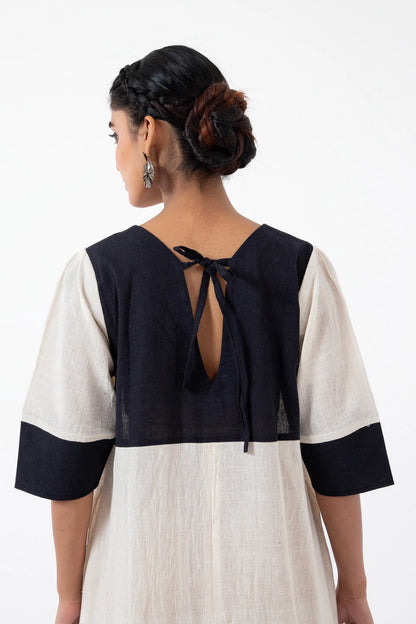 Kala Cotton Off-white Everyday Dress