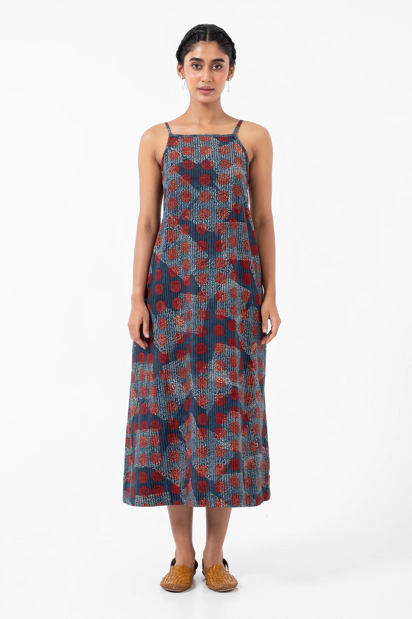 Block printed Allover Indie dress