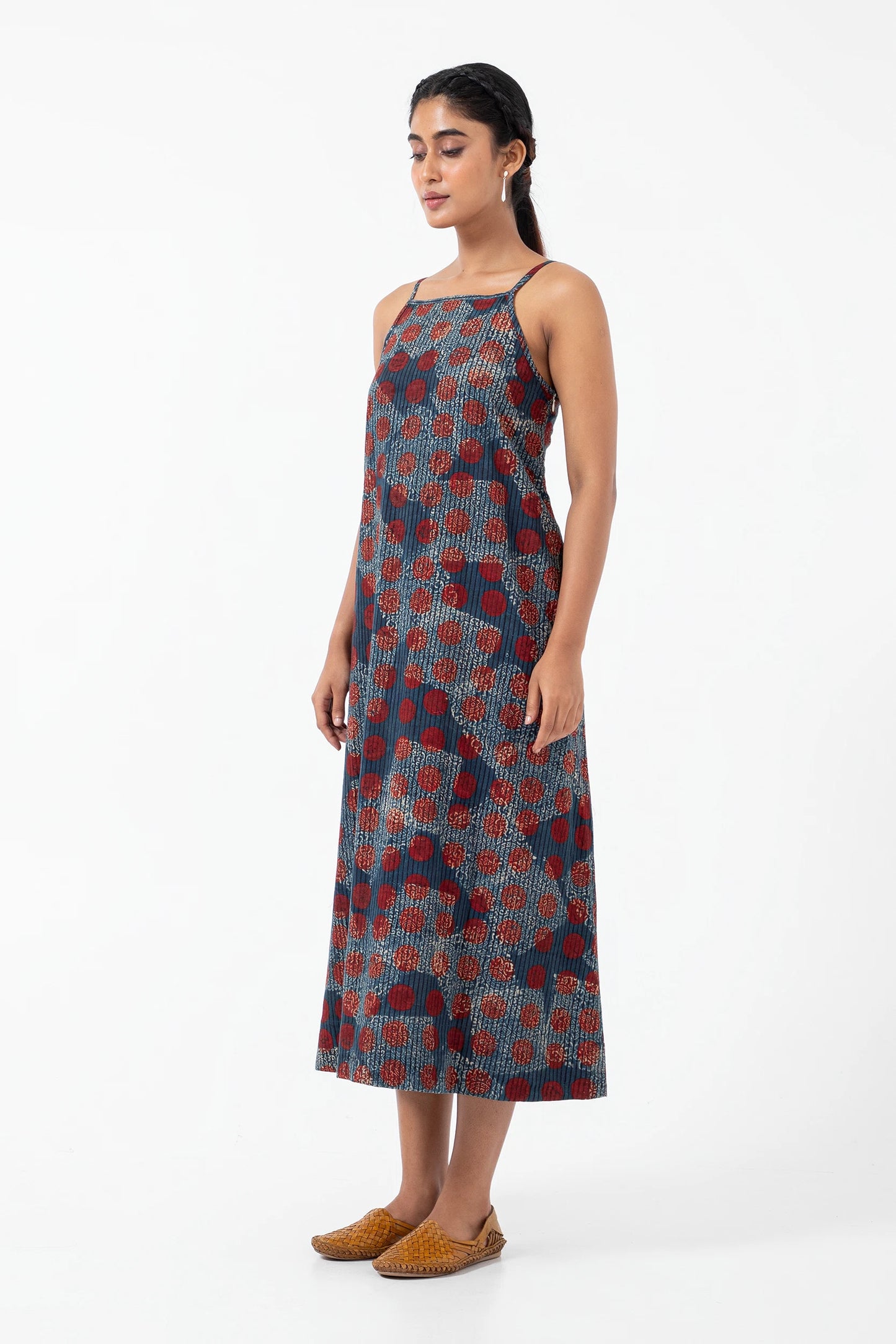 Block printed Allover Indie dress