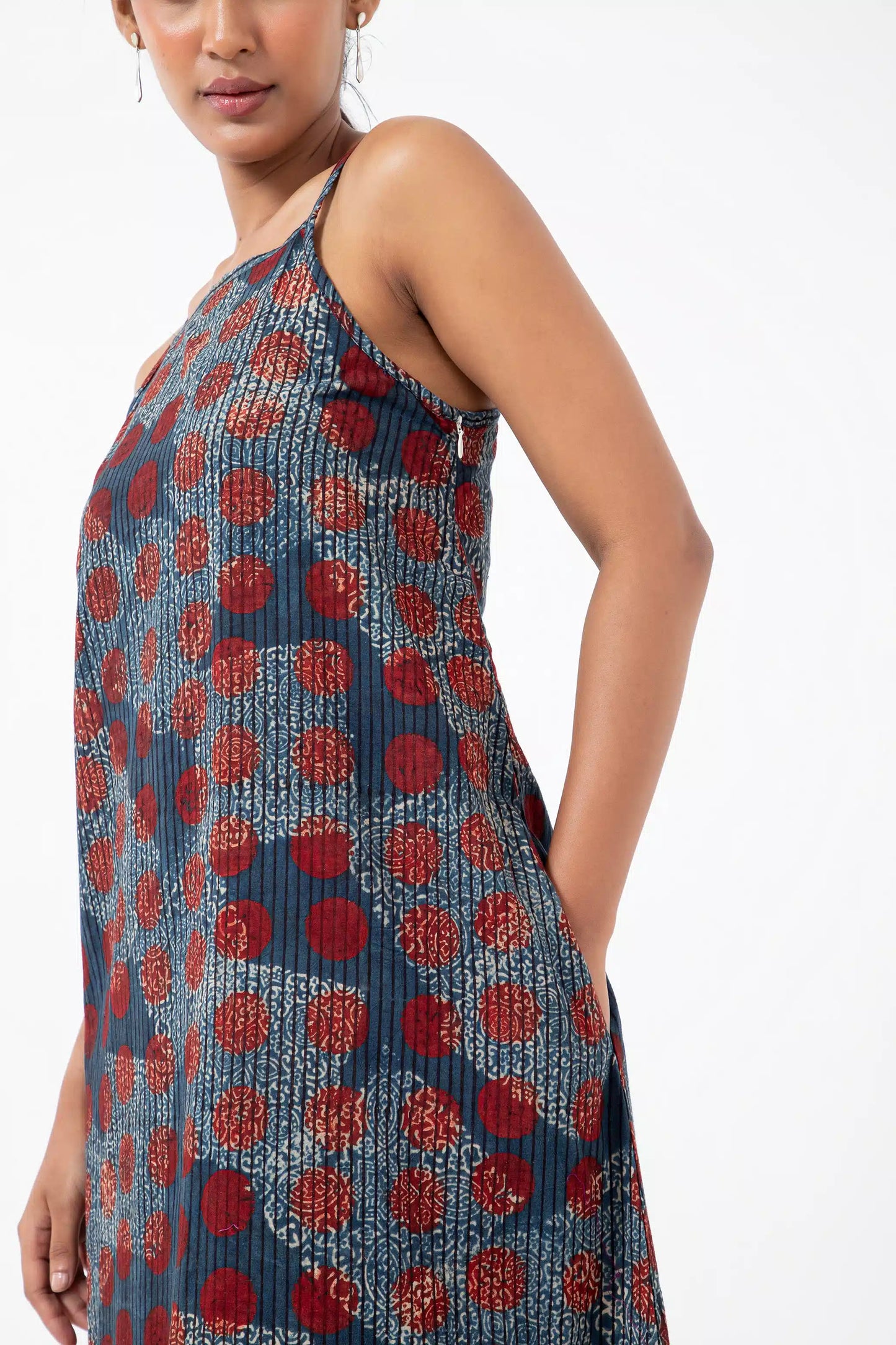 Block printed Allover Indie dress