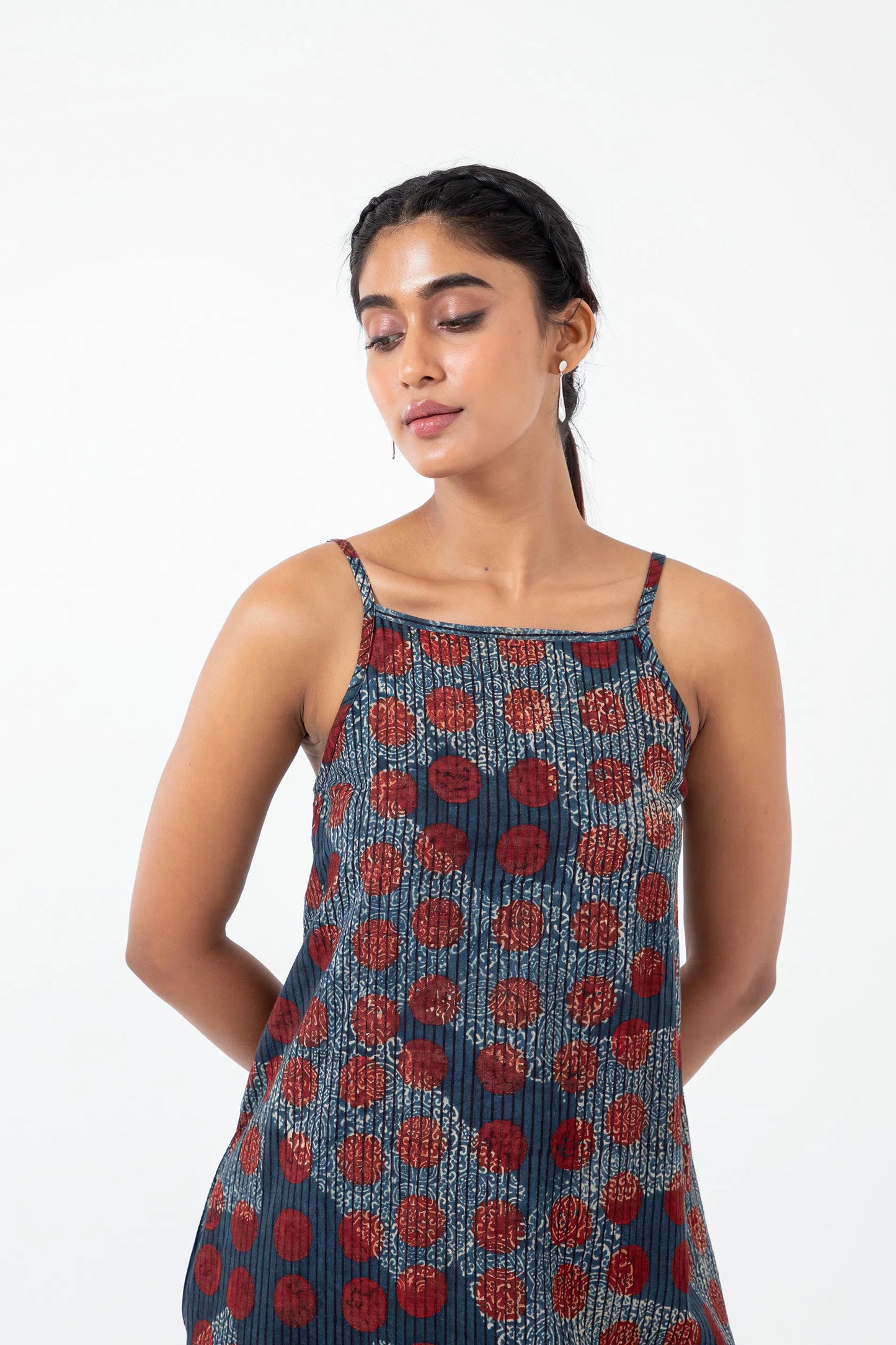 Block printed Allover Indie dress