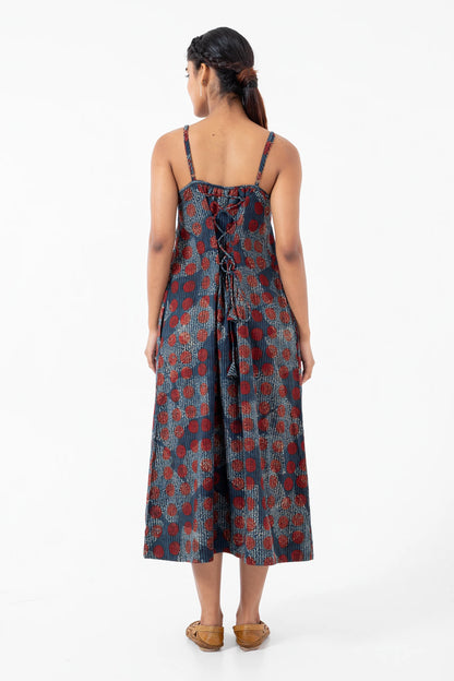 Block printed Allover Indie dress